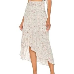 L*SPACE Heat Wave Skirt in‎ Wild Oleander size medium